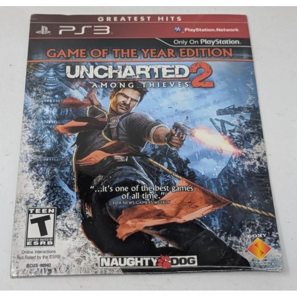 Uncharted 2 Among Thieves‎ Game Of The Year PS3 *Not for Resale* NEW SEALED